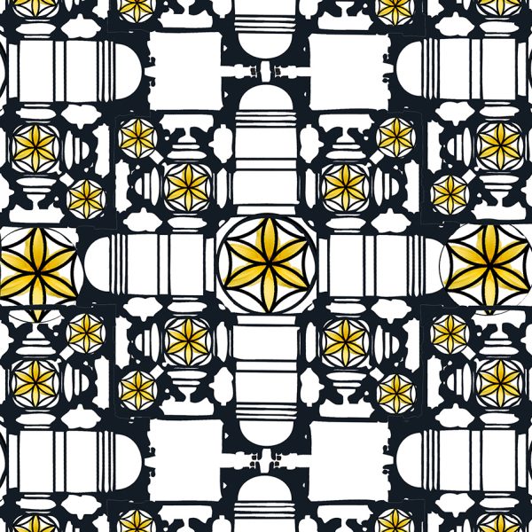 Basílica de San Pedro #3, 2022. Obra gráfica impresa sobre papel 100% de algodón. 70 cms x 100 cms