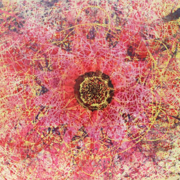 Flor #3, 2020. Mixta sobre lienzo 132 cms x 122 cms