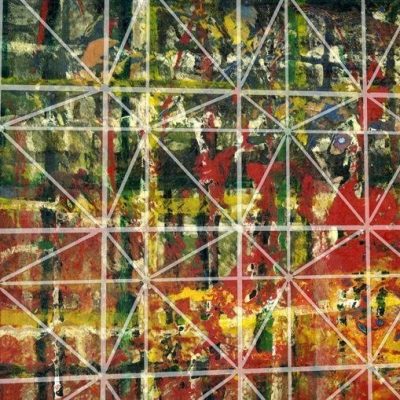 Estructura Urbana #3 - Pintura