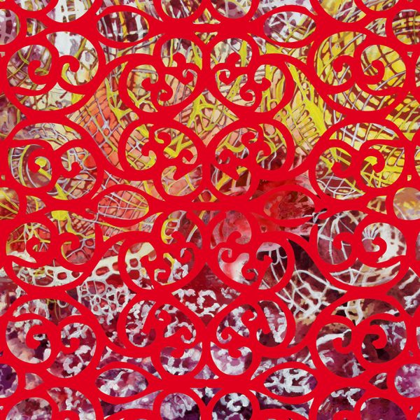 Estructuras complejas #1, 2022. Obra gráfica impresa sobre papel 100% de algodón. 70 cms x 100 cms