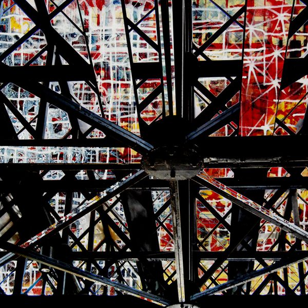 Estructuras complejas #2, 2022. Obra gráfica impresa sobre papel 100% de algodón. 70 cms x 100 cms