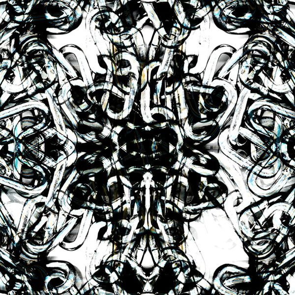 Estructuras complejas #3, 2022. Obra gráfica impresa sobre papel 100% de algodón. 70 cms x 100 cms