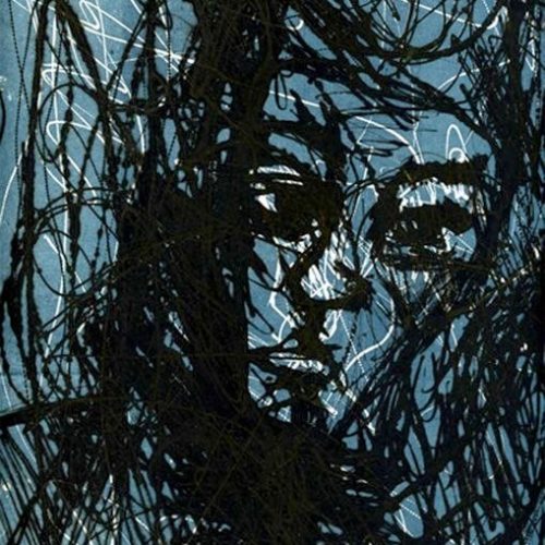 Génesis, 2003. Calcografía sobre papel. 35 cms x 27 cms