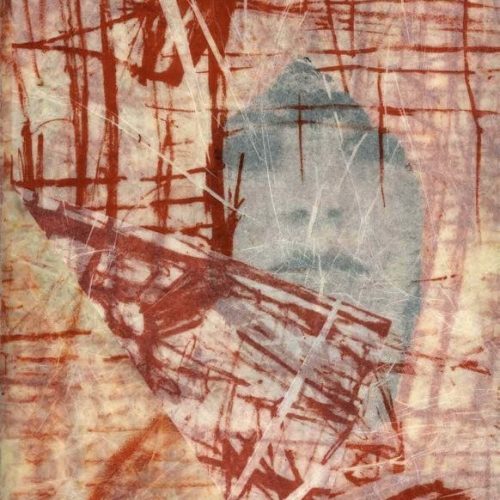 La cárcel del ego #1, 2003. Litografía sobre papel. 42 cms x 30 cms