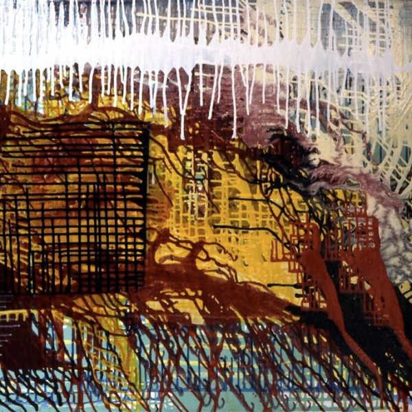 Loba, 2005. Mixta sobre lienzo. 90 cms x 110 cms