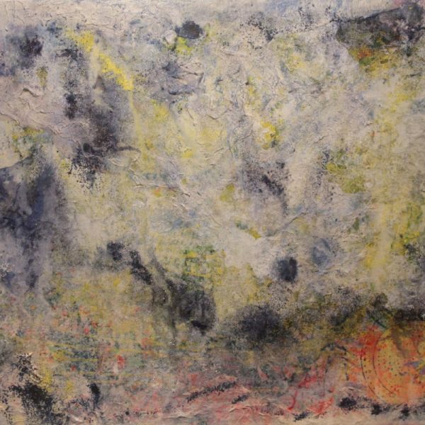 Paisaje marino. Técnica mixta sobre lienzo. 80 cms x 120 cms