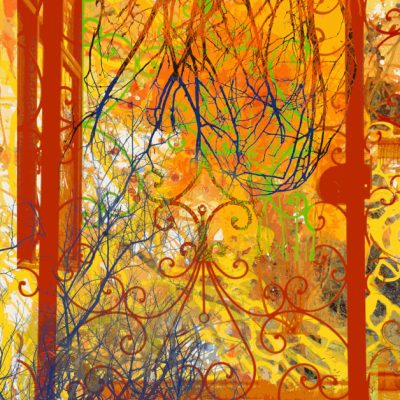 La puerta que conduce al misterio de la naturaleza - Pintura