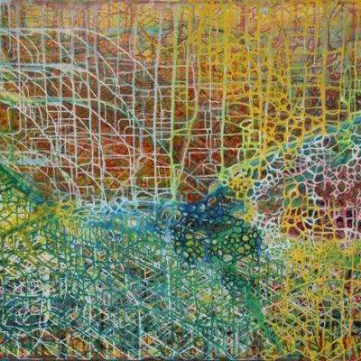 Tejido Cósmico #1 - Pintura