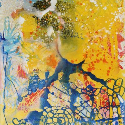 Tejido Cósmico #7 - Pintura