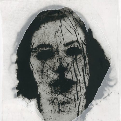 Transfiguración, 2005. Foto-serigrafía sobre papel pergamino. 55 cms x 45 cms