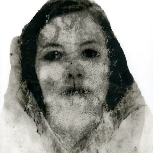 Transfiguración, 2005. Foto-serigrafía sobre papel pergamino. 55 cms x 45 cms